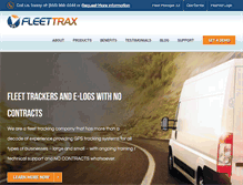 Tablet Screenshot of fleettrax.net